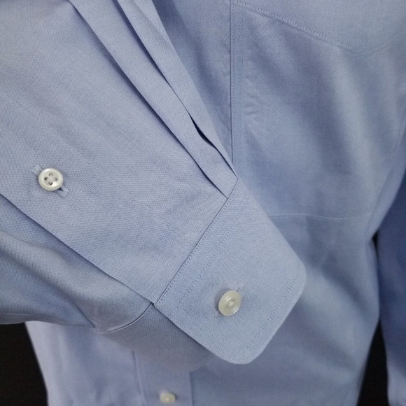 LL BEAN Men's Long Sleeve Traditional FIt Sz 18 - Picture 6 of 8